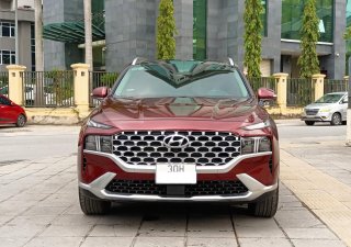 Hyundai Santa Fe 2021 - Xe màu đỏ