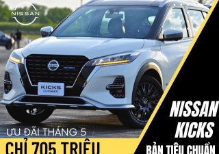 Nissan Kicks 2023 - Bản tiêu chuẩn, tặng 100% lệ phí trước bạ