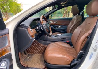 Mercedes-Benz S400 2016 - Ngoại thất trắng, nội thất nâu