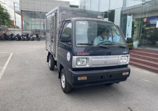 Suzuki Super Carry Pro 2022 - Thùng kín inox nối dài, có cửa hông - Khuyến mãi tháng 5: 30tr