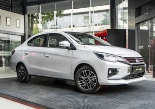 Mitsubishi Attrage 2022 - Thanh lý sập sàn xe Attrage MT 2022. Hỗ trợ thuế trước bạ, chỉ cần 80 triệu xong xe