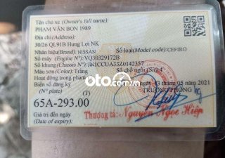 Nissan Cefiro Cần ra đi Em xe giá rẻ... 2000 - Cần ra đi Em xe giá rẻ...
