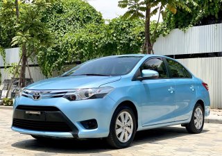 Toyota Vios 2014 - Hàng siêu cọp, lăn bánh chỉ 4 vạn km zin, full lịch sử hãng, màu xanh kịch độc