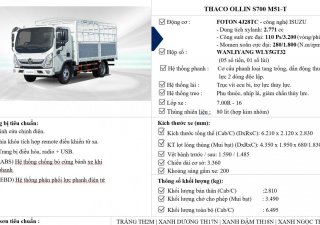Thaco OLLIN 2022 - Đời 2023