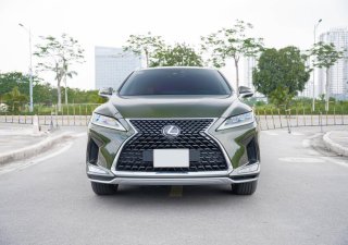 Lexus RX 350 2022 - Màu xanh, nội thất nâu