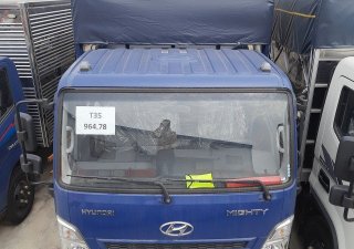 Hyundai Mighty EX8 GT 2022 - Thùng mui bạt màu xanh, xe mới 100%, giá tốt tháng 6