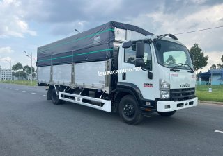 Isuzu FRR 2023 - Isuzu FRR 650 THÙNG BỬNG NHÔM CAO CẤP - Thùng đóng tại Gara Lượm