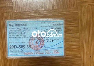 Toyota Hiace xe chạy ổn , điều hoà mát lạnh 2001 - xe chạy ổn , điều hoà mát lạnh