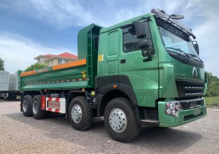 Howo Xe ben xe ben 4 chân 2023 - XE BEN HOWO 8X4 THÙNG U ĐÚC 14 KHỐI | GIAO NGAY 0981 382 234