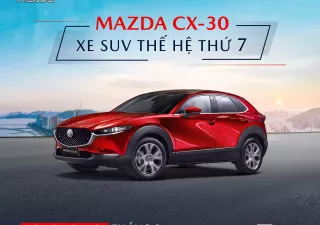 Mazda CX-30 Luxury 2024 - Bán xe Mazda CX-30 Luxury 2024, màu trắng