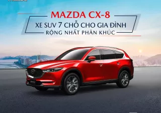 Mazda CX-8 Luxury 2024 - Cần bán xe Mazda CX-8 Luxury 2024, màu đỏ