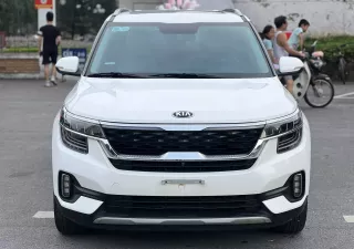 Kia Seltos Premium 2018 - Bán ô tô Kia Seltos Premium 2018, màu trắng