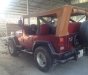 Jeep CJ 1987 - Cần bán xe Jeep CJ năm 1987, màu đỏ, xe nhập