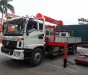 Thaco AUMAN  C160 2016 - Xe tải Auman C160 gác cẩu 5 tấn Soosan, Kanglim, Unic theo yêu cầu