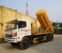 Xe chuyên dùng Xe téc 2017 - Bán xe xi téc hút chất thải, hút bùn, hút hầm cầu, bể phốt