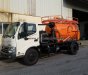 Xe chuyên dùng Xe téc 2017 - Bán xe xi téc hút chất thải, hút bùn, hút hầm cầu, bể phốt