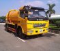 Xe chuyên dùng Xe téc 2017 - Bán xe xi téc hút chất thải, hút bùn, hút hầm cầu, bể phốt