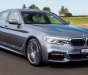 BMW 5 Series 520d 2017 - Bán xe BMW 5 Series 520d đời 2017, thế hệ mới nhất, màu bạc, xe nhập