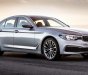 BMW 5 Series 520d 2017 - Bán ô tô BMW 5 Series 520d đời 2017, màu bạc, nhập khẩu, thế hệ thứ 7 mới nhất