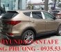 Hyundai Santa Fe 2017 - Bán ô tô Hyundai Santa Fe 2018 Đà Nẵng, LH: Trọng Phương - 0935.536.365, số tự động, cửa sổ trời