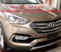 Hyundai Santa Fe 2017 - Bán xe Hyundai Santa Fe sản xuất 2017, màu nâu, nhập khẩu nguyên chiếc