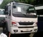 Mitsubishi 2017 - Bán xe tải Fuso FI 12T màu trắng thùng kín, mui bạt, lửng đúng tiêu chuẩn