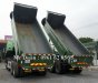 Howo Xe ben 2017 - Bán xe tải ben tự đổ 4 chân Howo, thùng 6m4, máy 371hp