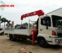 Hino 2017 - Xe tải Hino 6,4 tấn - FC gắn cẩu unic 5 tấn 4 khúc