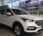 Hyundai Santa Fe 2.4 4x2 2017 - Bán ô tô Hyundai Santa Fe 2.4 4x2 đời 2018, màu trắng, 898tr