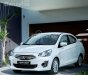 Mitsubishi VT200 MT  2018 - Cần bán xe Mitsubishi Attrage MT sản xuất 2018, màu trắng, nhập khẩu