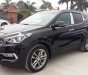 Hyundai Santa Fe 2.2L 4WD 2017 - Cần bán Hyundai Santa Fe 2.2L 4WD đời 2017, màu đen