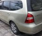 Nissan Grand livina  MT 2011 - Cần bán gấp Nissan Livina 2011, màu vàng cát, còn mới