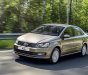 Volkswagen Polo 2017 - Bán Volkswagen Polo sedan năm 2017, màu vàng cát, nhập khẩu nguyên chiếc, 690tr