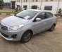 Mitsubishi Attrage 1.2CVT 2017 - Bán Mitsubishi Attrage 1.2CVT sản xuất 2017, màu bạc, xe nhập