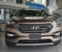 Hyundai Santa Fe   2017 - Cần bán xe Hyundai Santa Fe đời 2017, màu nâu