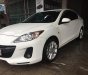 Mazda 3 1.6 2014 - Cần bán lại xe Mazda 3 1.6 đời 2014, màu trắng chính chủ