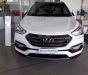 Hyundai Santa Fe 2.4 2017 - Bán xe Hyundai Santa Fe sản xuất 2017, màu trắng giá tốt - LH: 0939593770