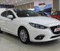 Mazda 3 1.5AT   2015 - Bán xe Mazda 3 1.5AT Sedan đời 2015, màu trắng, giá tốt
