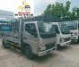 Mitsubishi Canter 4.7 2017 - Bán xe Mitsubishi Canter 4.7 chở kính đời 2017, màu bạc giá rẻ