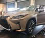 Lexus RX 350L 2018 - Cần bán xe Lexus RX 350L 2019, màu vàng cát, nội thất kem xe nhập Mỹ LH: 0982.84.2838