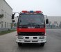 JAC 2017 - Lô xe chữa cháy Isuzu nhập khẩu nguyên chiếc vừa cập bến, thể tích bồn lớn, giá gốc