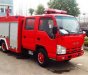 JAC 2017 - Lô xe chữa cháy Isuzu nhập khẩu nguyên chiếc vừa cập bến, thể tích bồn lớn, giá gốc