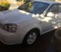 Daewoo Lacetti EX 1.6 MT 2005 - Cần bán Daewoo Lacetti EX 1.6 MT đời 2005, màu trắng, giá tốt