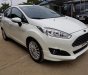 Ford Fiesta 1.0 2015 - Bán xe Ford Fiesta 1.0 sản xuất năm 2015, màu trắng chính chủ, giá 495tr