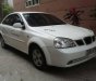 Daewoo Lacetti   EX 2004 - Bán xe Daewoo Lacetti EX 2004, màu trắng, giá 145tr