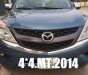 Mazda BT 50   2.2L MT  2014 - Bán ô tô Mazda BT 50 2.2L MT đời 2014, màu xanh lam 