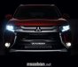 Mitsubishi Outlander 2018 - Cần bán Mitsubishi Outlander 2018, màu đỏ, nhập khẩu