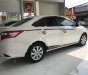 Toyota Vios 1.5E CVT 2016 - Bán Toyota Vios 1.5E CVT đời 2016, màu trắng  