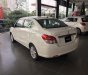 Mitsubishi Attrage  1.2CVT 2017 - Cần bán Mitsubishi Attrage 1.2CVT năm sản xuất 2017, màu trắng, nhập khẩu nguyên chiếc, giá 450tr