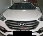 Hyundai Santa Fe 2017 - Cần bán xe Hyundai Santafe CRDi 2017 màu trắng máy dầu zin toàn bộ